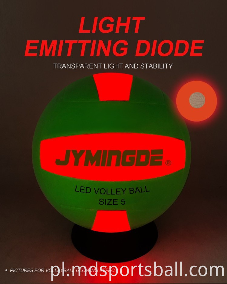 volleyball with led